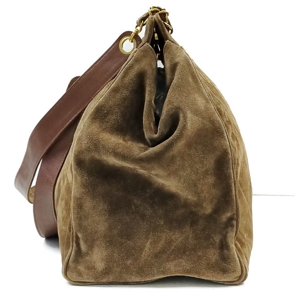 Good Condition Authentic Large Chanel Hand Bag Br… - image 2